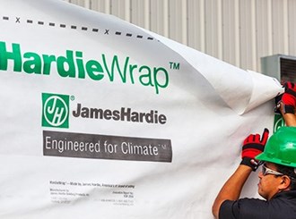 james hardie hardiewrap weather barrier 2.75 x 30m roll