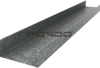 rondo 64mm x 3000mm 0.50 bmt steel track