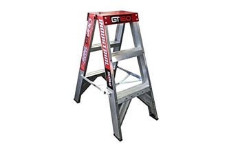 170kg 3 step double sided ladder