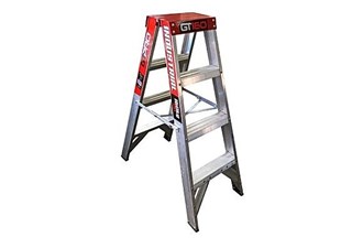 170kg 4 step double sided ladder
