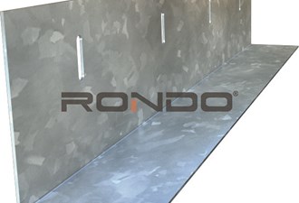 rondo 50mm x 50mm slotted angle 2400mm .75bmt