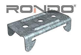 rondo direct fix clip for 155 furring channel  to concrete