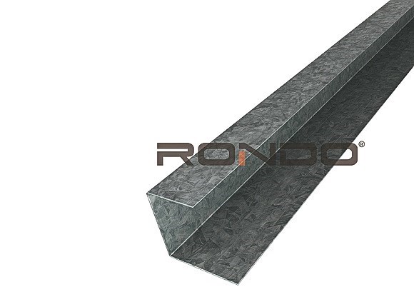 rondo furring channel wall track 3600mm to suit 28mm furring channel
