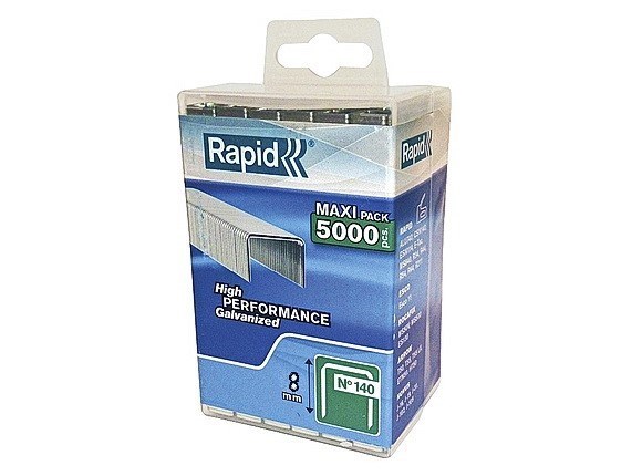rapid staples 8mm box 5000